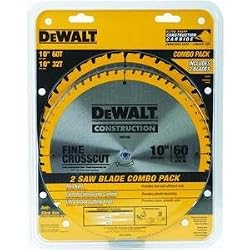Black & Decker/DWLT DW3106P5 10" Carbide Saw Blade Combo Pack