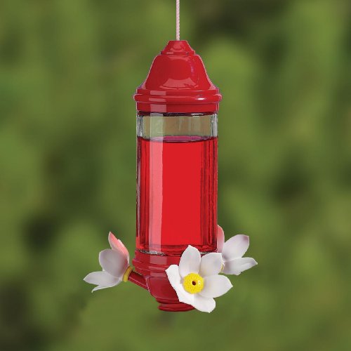 Artline 8 Ounce Crystal Lantern Hummingbird Feeder