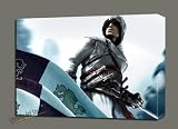 XBOX PS3 ASSASSIN'S CREED CANVAS ARTWORK ON CANVAS MOUNTED READY TO HANG 28X20"