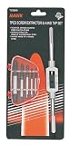 SCREW EXTRACTOR W/ HAND TAP 7-PIECE SET