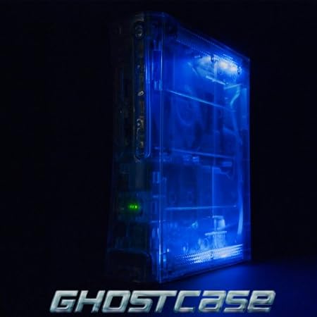 Xbox 360 Console - Modded with Crystal Clear GhostCase