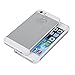 iPhone SE/5S/5 Case: Amplim Slim Fit Luxury Silver Color Hard Aluminum Metal + White Plastic + Soft Silicone Rubber 3-Layer iPhone SE/iPhone 5S/iPhone 5 Protector