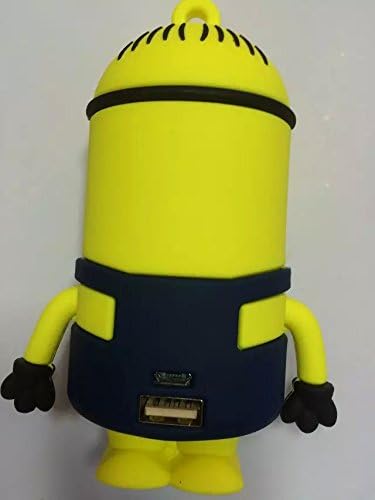Caraguez 8800 mAh Minions (binocular) Action Figures Cartoon mobilephone Charging Treasure Universal Power Bank Expression Pattern Cute Mini Portable Charger Travel Charger for iPhone 6 plus iPhone 5 5S 5C 4S 4; iPad Air 4 3 2 Mini;Samsung Galaxy S5 S4 S3 S2 Note HTC Blackberry