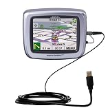 Classic Straight USB Cable for the Magellan Roadmate 2200T with Power Hot Sync and Charge capabilities - Gomadic Brand w/ TipExchange Technology