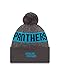 New Era NFL 2016 Graphite and Team Color Sport Knit Beanie, One Size