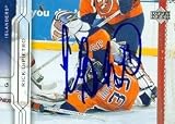 Rick DiPietro Autographed/Hand Signed Hockey Card (New York Islanders) 2004 Upper Deck #112