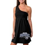 NCAA Orlando Magic Ladies One Shoulder Fashion Dress - Black (Small)