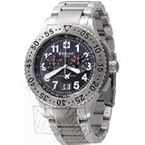 Zodiac #ZO7402 Men's Stainless Steel Dragon Wing Chronograph Alarm Sport Watch<br />
