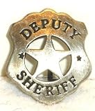 Deputy Sheriff Old West Police Badge Star