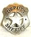 Deputy Sheriff Old West Police Badge Star
