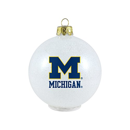NCAA LED Color Changing Ornament NCAA Team: University of Michigan Wolverines