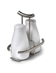 Spectrum 32478 Euro Salt and Pepper Shaker Set, Satin Nickel