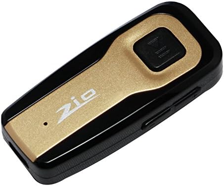 Zio Wireless CSR Bluetooth4.0 Headset Receiver (with Free Headset)with 3.5 mm Stereo Output Hands-Free Kit for iphone 6, 6 Plus, 5 5c 5s 4s ipad, LG G2, Samsung Galaxy S5 S4 S3 Note 3, iPod, MP3 and other Audio Devices (Champagne-Black)