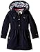 Osh Kosh Stripe Lined Girls Trench Coat
