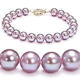 PearlsOnly Lavender 7-8mm AAAA Freshwater Pearl Bracelet