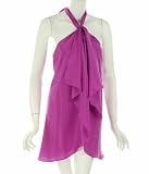 Lauren by Ralph Lauren Petite Top, Tienna Silk Ruffle Halter