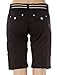 Classic Designs Juniors Stretch Poplin Belted Cargo Bermuda Shorts