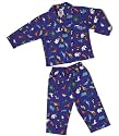 Pyjamas ' Animal' print royal blue 1-2 years