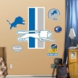 Detroit Lions Classic Logo Fathead NIB