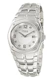 Caravelle by Bulova Men's 43D005 Diamond Accented Silver Dial Watch