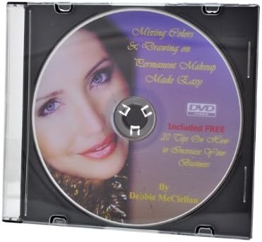 Instruction DVD Permanent Makeup Made Easy Procedure Eyes Lips Brow Color Mixing