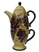 New Tuscany Grape Teapot Tea For One