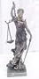 Lady Justice Bronze Finish Statue La Justica Scales