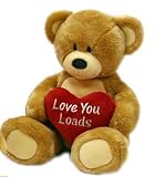 Deluxe Barney Bear 45cm With Heart (Sv3703) mtgl