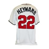 Jason Heyward Autographed Atlanta Braves (White #22) Jersey
