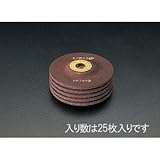 エスコ 100x4mm/WA24Pオフセット型砥石(25枚) EA809YE-24