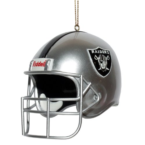 NFL Oakland Raiders 3 Inch Helmet Ornament