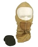 G-Force "DPB" Tactical Airsoft Full Face Mask / Balaclava with Integrated Proprietary Mouth Guard - Patent Pending Design - Desert Tan