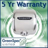 Excel Dryer RH76-W Cast Cover Series Hands Off Automatic Sensor Recessed Mounted Hair Dryer - White Epoxy