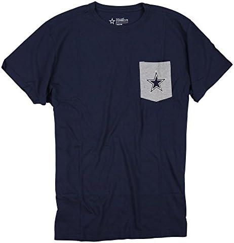 NFL Men's Pocket T-Shirt (Dallas Cowboys (Star Pocket), Medium)