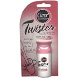 Cutex twister nail polish remover non- acetone .54 oz (Pack of 2)