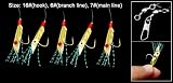 Como Gold Tone Bobbers Line 1.5m