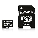 Transcend microSDHCカード 8GB Class6 永久保証 TS8GUSDHC6