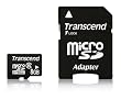 Transcend 8 GB Class 6 microSDHC Flash Memory Card TS8GUSDHC6