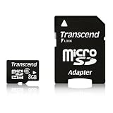 Transcend8GBClass6microSDHCFlashMemoryCardTS8GUSDHC6