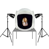 PBL PHOTO STUDIO TENT 30 NEW COMPLETE WITH 800 WATTS OF LIGHT PLUS 6'6 STANDS Steve Kaeser Photographic Lighting & Accessories