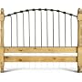 Mansion Iron Rustic Queen Headboard