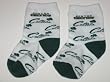 BOSTON CELTICS Team Logo Cotton BABY BOOTIES