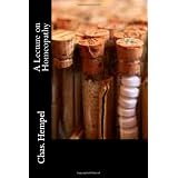 A Lecture on Homeopathy