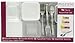 Mozaik Appetizer Set, White (32 Plates, 16 Bowls, 32 Forks, 16 Spoons), 96-Piece Set