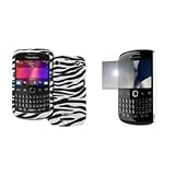 EMPIRE Black and White Zebra Stripes Design Hard Case Cover + Mirror Screen ....