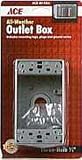Electrical Boxes: Ace Weatherproof Outlet Box (3014354)