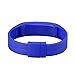 Bolayu Mens Womens Rubber LED Sports Waterproof Watch Bracelet Digital Wrist Watch Blue