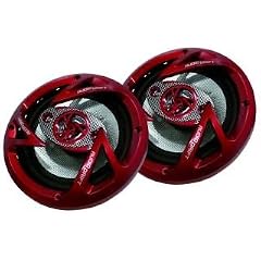 Einbauspeaker McHammer Vancouver 6.5. � 16.5cm. 2x300W. 3-Wege. rot. PAAR