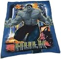 The Incredible Hulk Blanket - Plush Fuzzy Soft Microfiber Junior Size Throw 50" X 60" - Baby, Infant, Toddler and Adults!