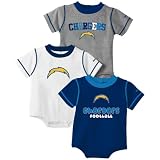 Reebok San Diego Chargers Infant 3 Piece Creeper Set Size: 12 Months